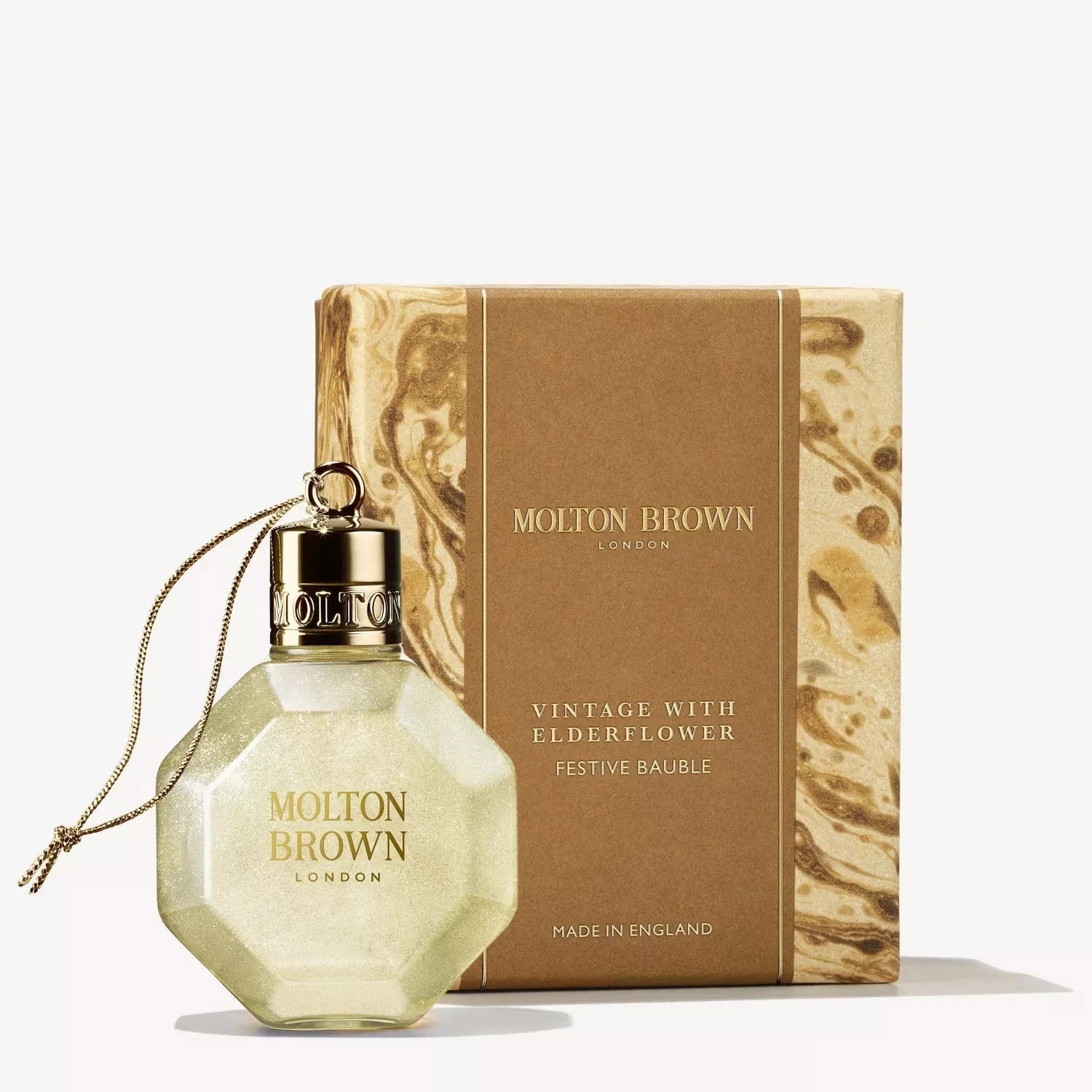 Molton Brown Shower Gel Vintage With Elderflower Festive Bauble