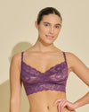 Never Say Never Sweetie Bralette - Grappa