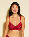 Never Say Never Sweetie Bralette - Sindoor Red