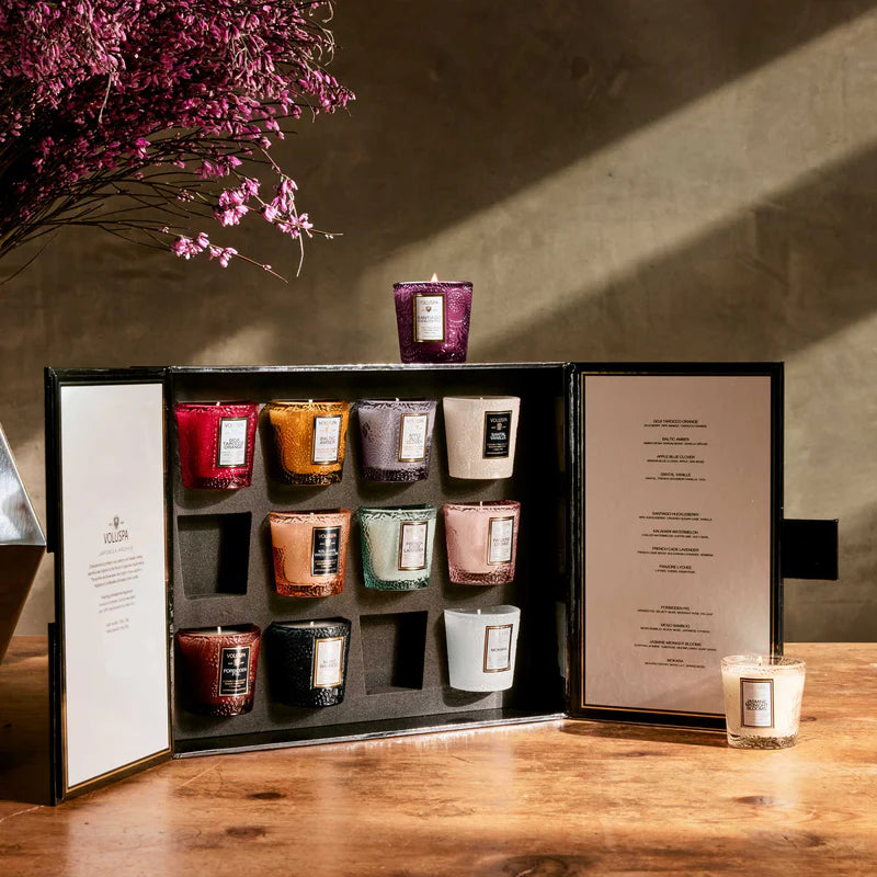 Japonica Archive 12 Votive Gift Set