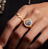 Atlas of Dreams Lapis Signet Ring