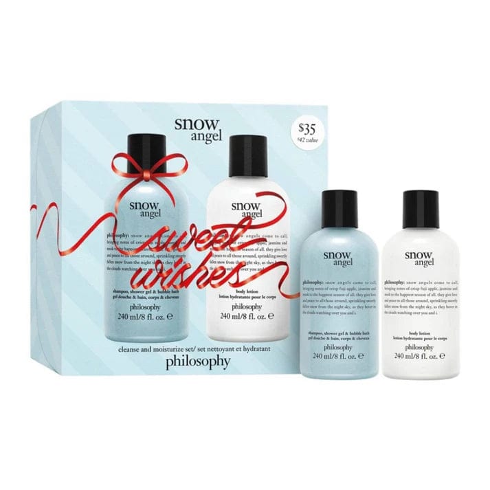 Philosophy Bath & Body Set Philosophy Snow Angel Cleanse + Moisturize Gift Set Duo