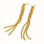 Flânerie by MAIQ Earrings Zed 18K Gold Non-Tarnish Braided Tassel Earring
