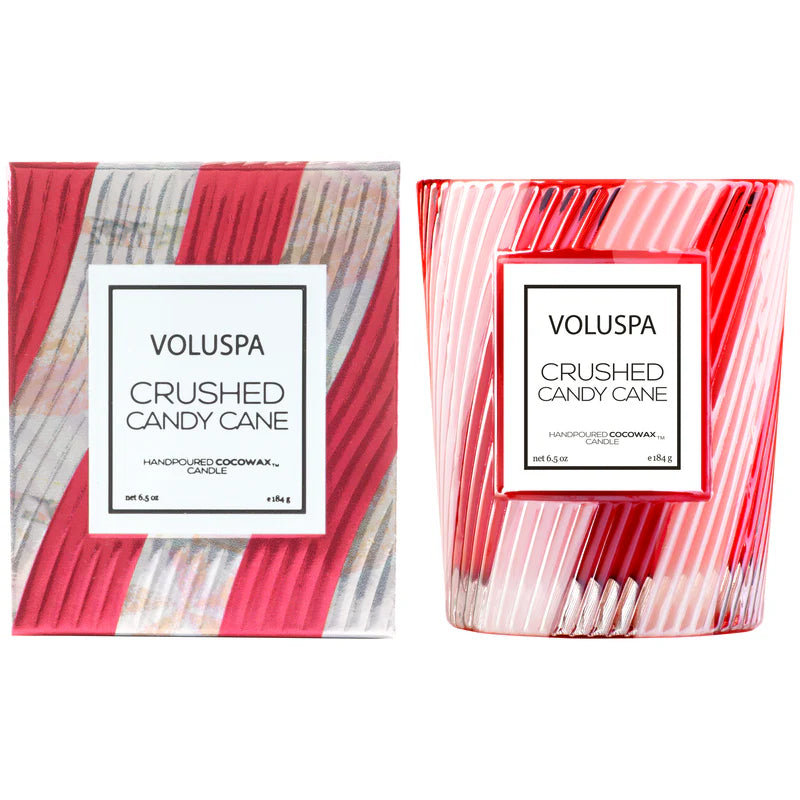 Limited Edition Crushed Candy Cane Classic Candle