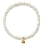 Ganesha Hindu God Pearl Gemstone Bracelet