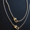 Nova Round Box Chain Necklace