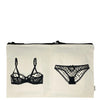 Double Lingerie Packing Pouch