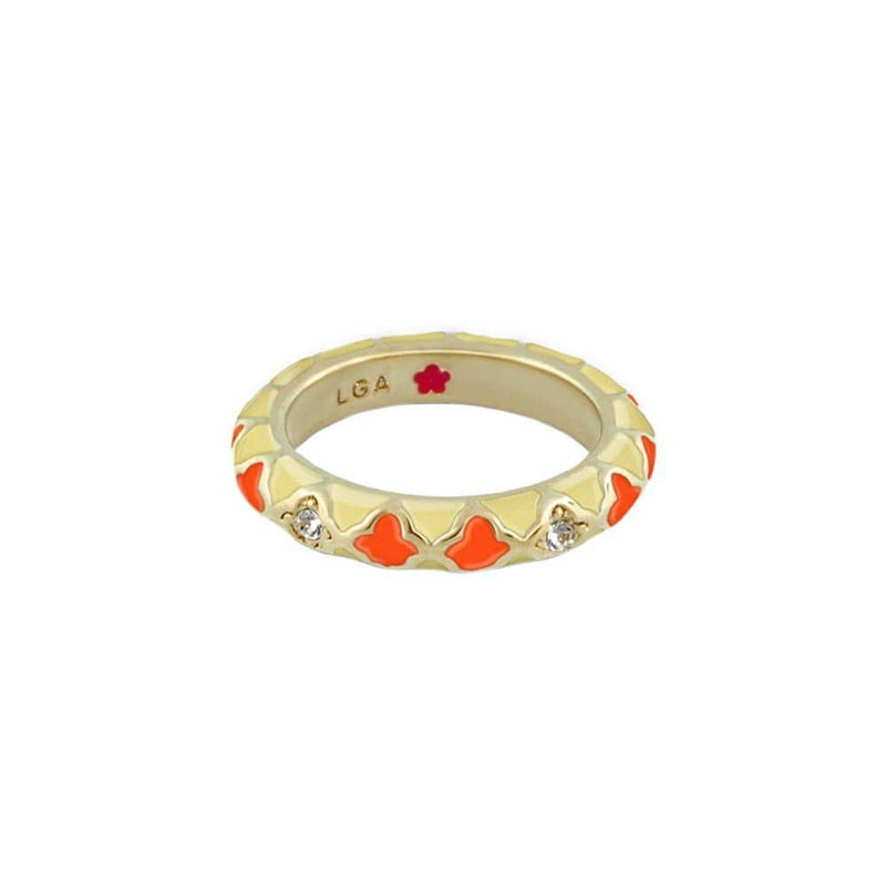 Lauren G Adams Rings 6 / Yellow and Orange Stackable Fiesta Ring