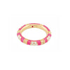 Lauren G Adams Rings 6 / Pink and Gold Daisy Love Ring