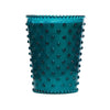 K. Hall Designs Candles Spanish Lime Hobnail Glass Candle