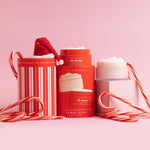 NCLA Beauty Gift Set Candy Cane Body Scrub + Body Butter Gift Set