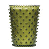 K. Hall Designs Candles Pear Hobnail Glass Candle