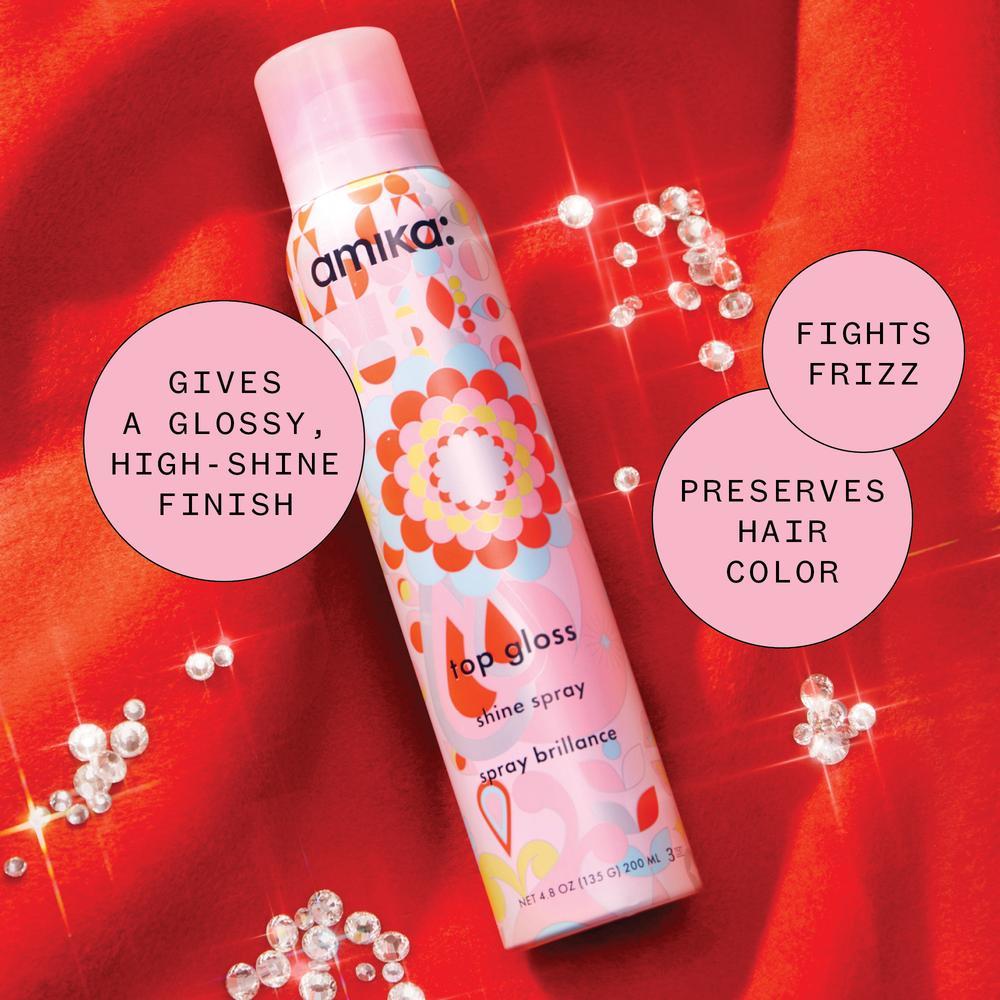Amika Hairspray top gloss shine spray