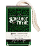Pré de Provence Soap Bar Bergamot & Thyme Soap on A Rope