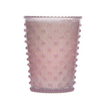 K. Hall Designs Candles Beach Plum Hobnail Glass Candle