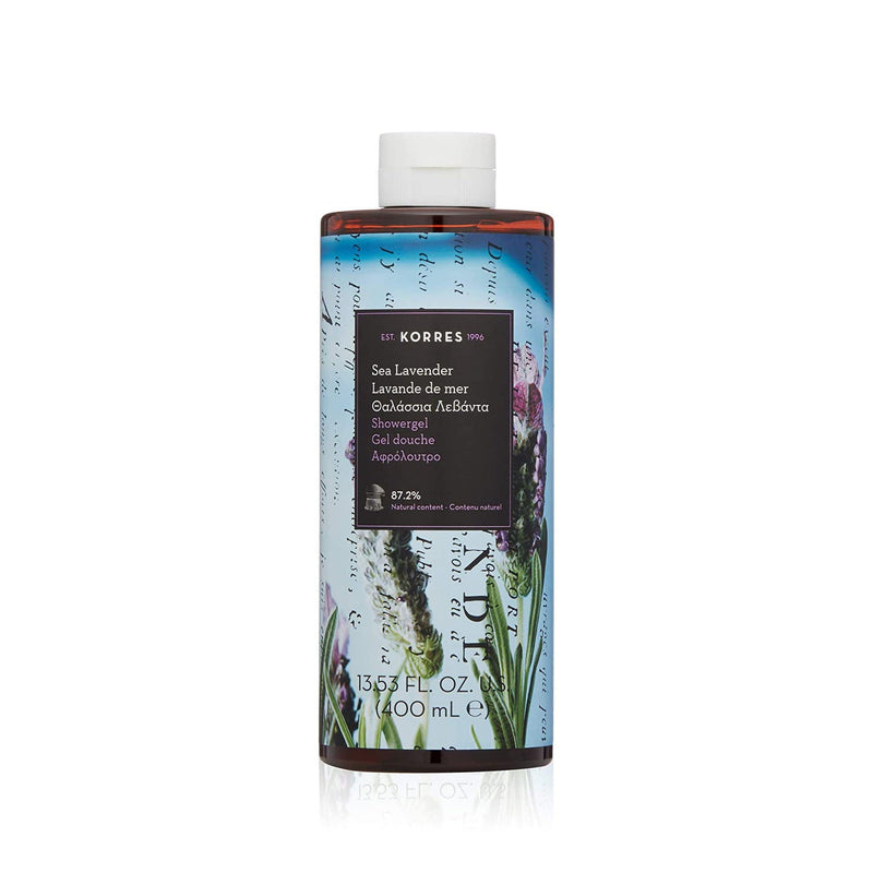 Korres Shower Gel Sea Lavender Renewing Body Cleanser