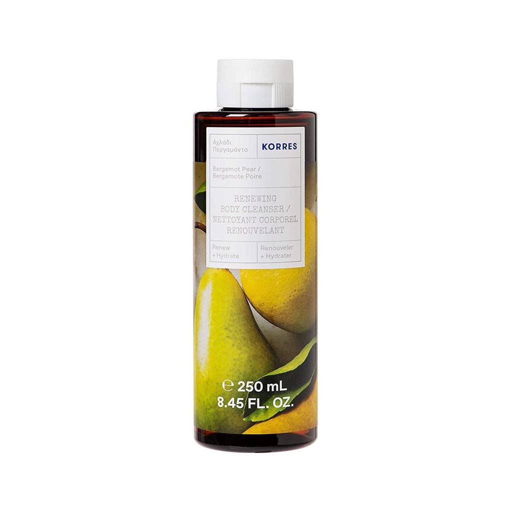 Korres Shower Gel Bergamot Pear Renewing Body Cleanser