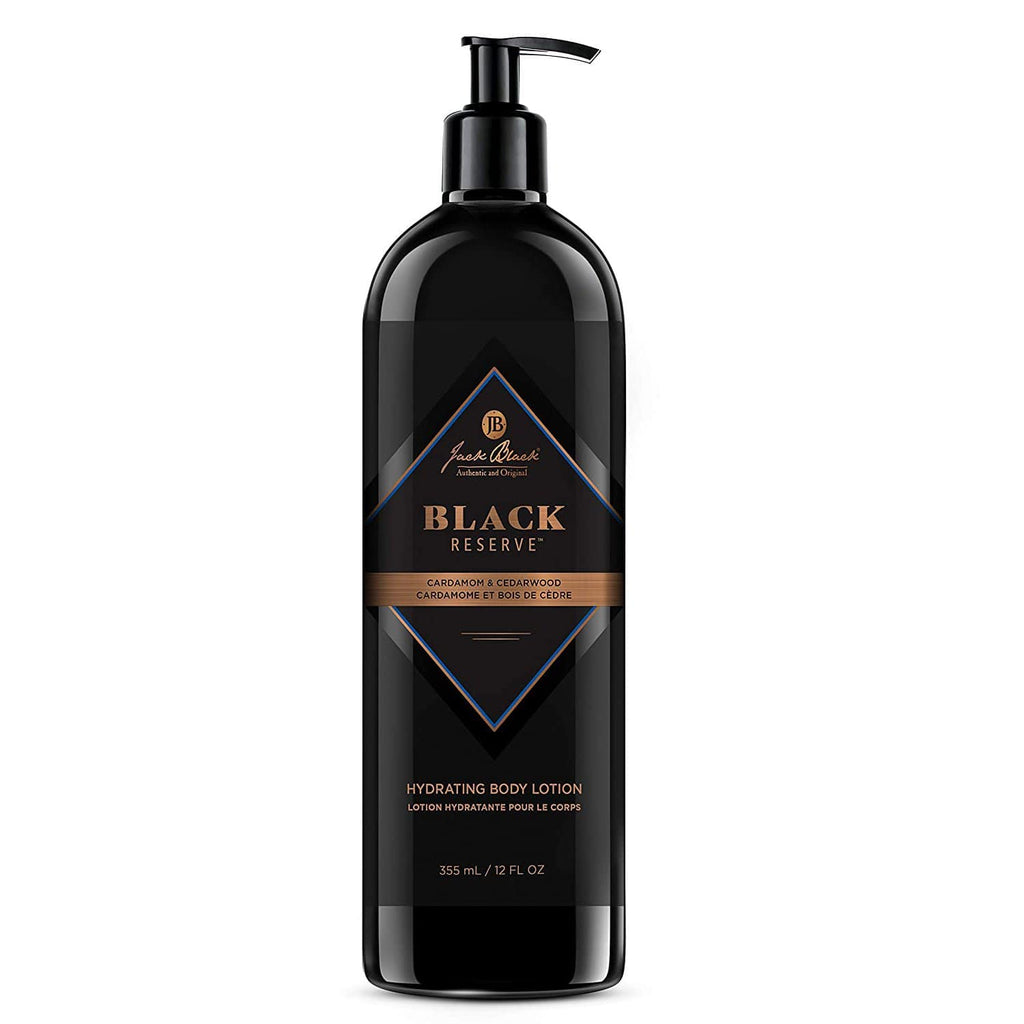 Jack Black Body Lotion Black Reserve™ Hydrating Body Lotion with Cardamom & Cedarwood - 12 oz