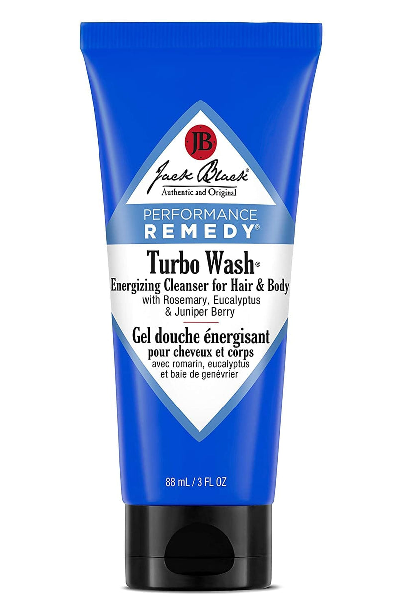 Jack Black Hair & Body Cleanser Turbo Wash® Energizing Cleanser for Hair & Body 3 fl oz