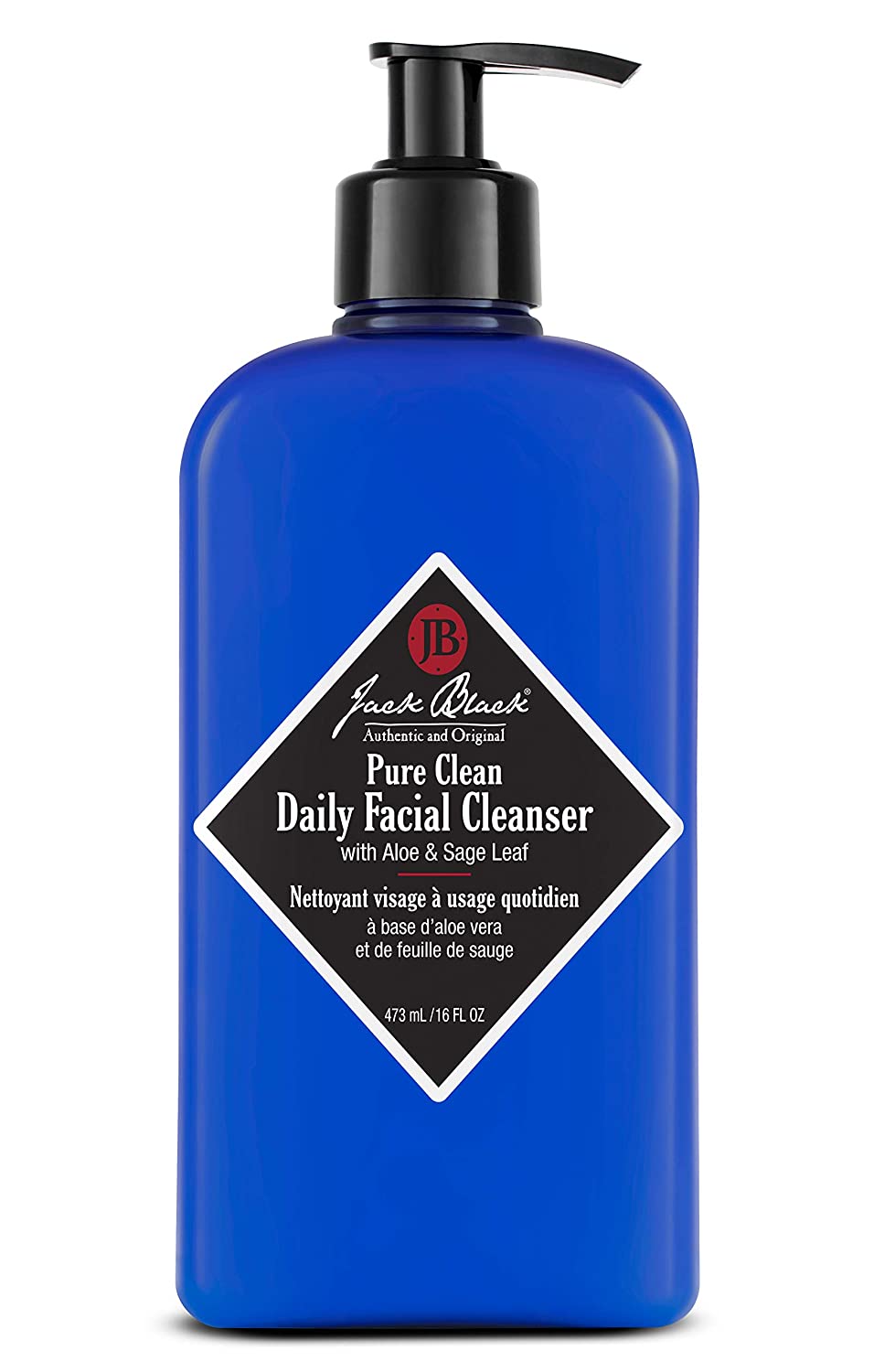 Jack Black Face Cleanser Pure Clean Daily Facial Cleanser 16 oz