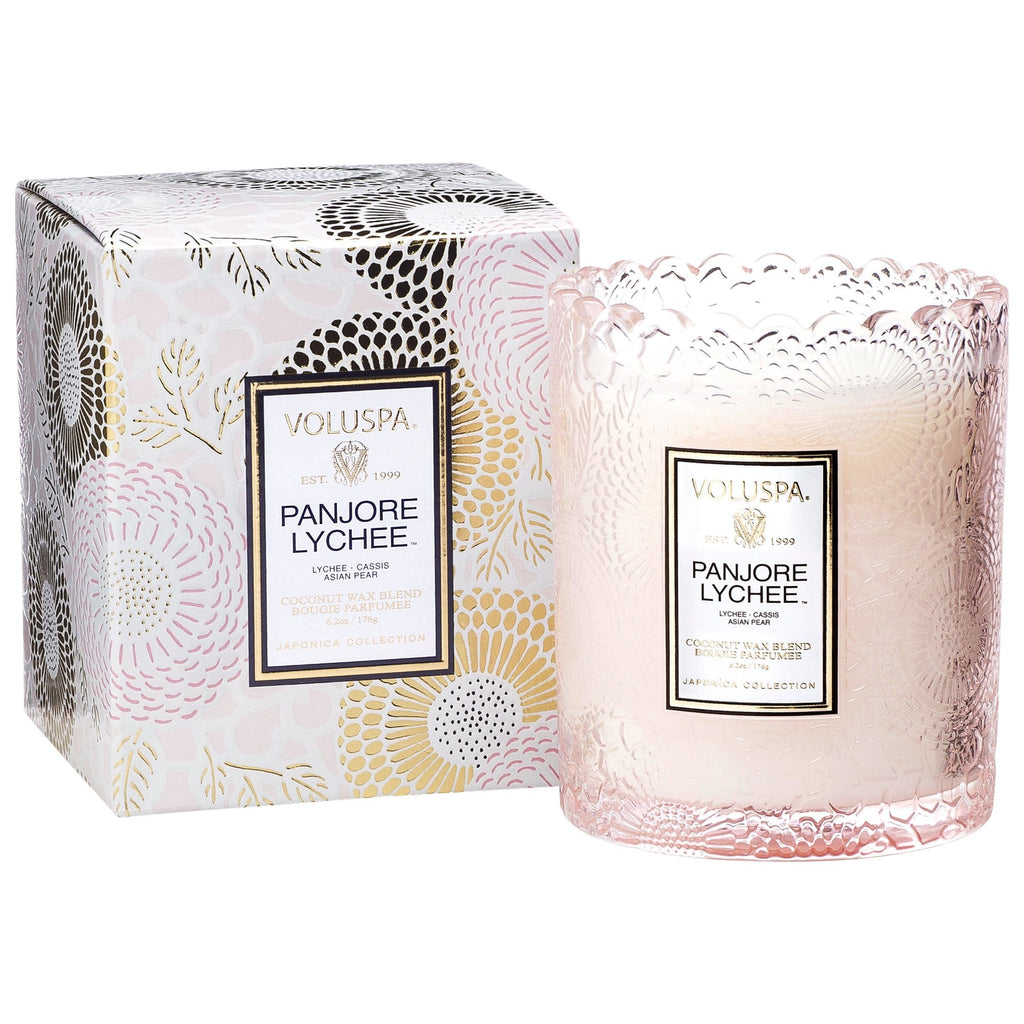 Voluspa Candle Scalloped Edged Candle