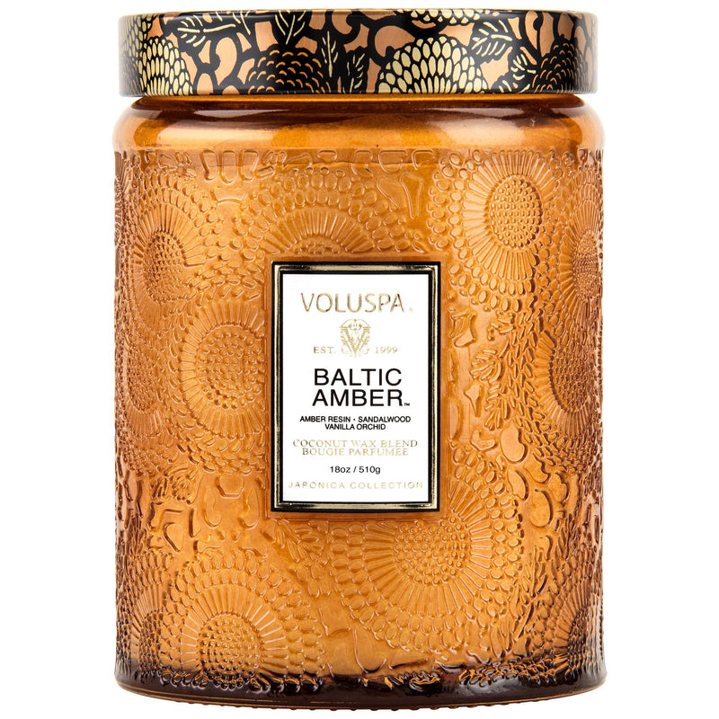 Voluspa Candle Baltic Amber Large Jar Candle