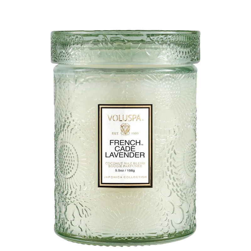 Voluspa Candle French Cade Lavender Small Jar Candle 5.5 oz
