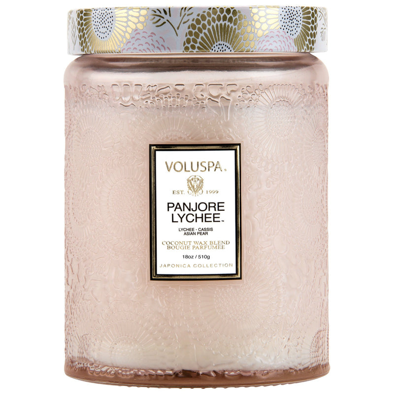 Voluspa Candle Panjore Lychee Large Jar Candle