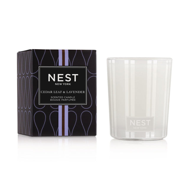 Nest Votive Cedar Leaf & Lavender Votive Candles