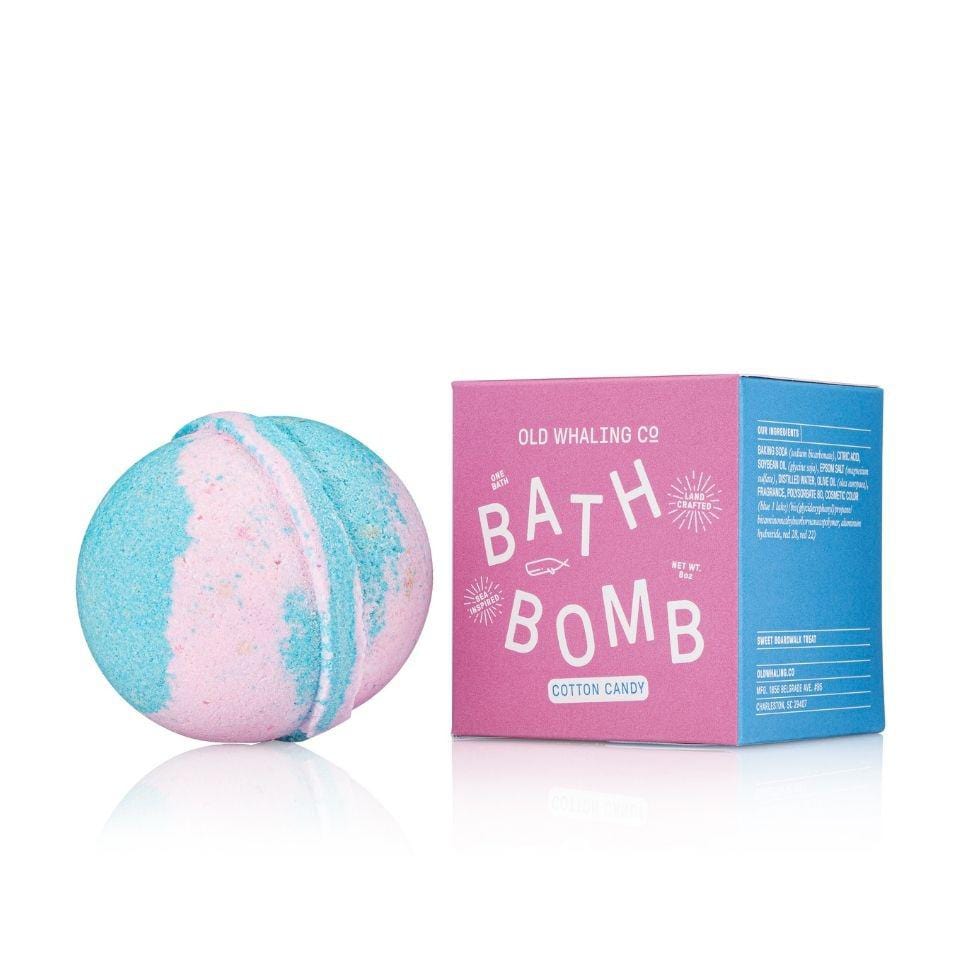 Old Whaling Company Bath Bomb Cotton Candy Boxed Bath Bombs