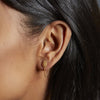 Satya Jewelry Earrings Sacred Continuation Chain Earrings