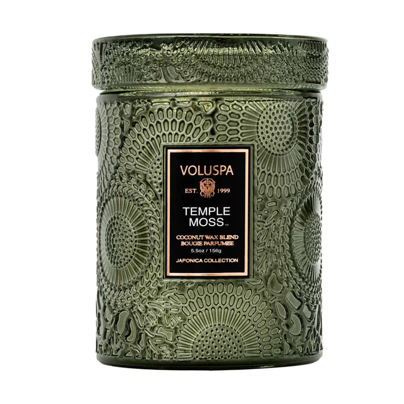 Voluspa Candle Temple Moss Small Jar Candle 5.5 oz