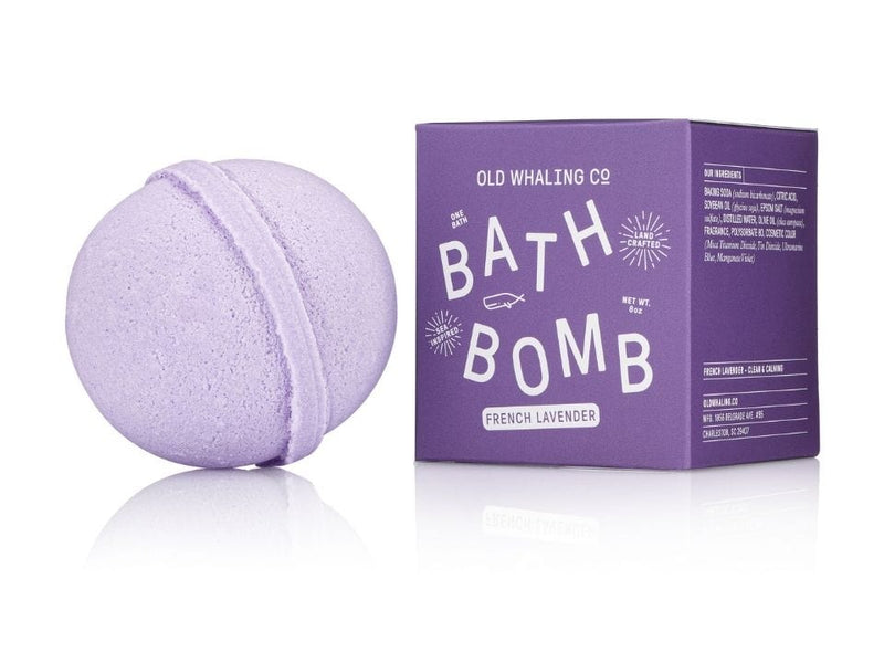 Old Whaling Company Bath Bomb French Lavender Boxed Bath Bombs