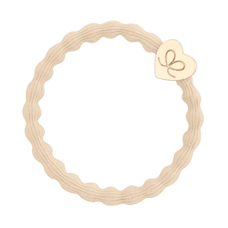by Eloise LONDON Hair Band Blonde with Gold Heart Hairband with Charm