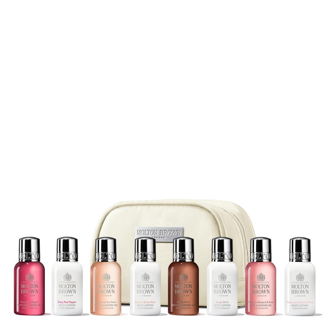 Molton Brown Bath & Body Gift Set The Exquisite Escapist Mini Travel Bag