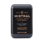 Mistral Soap Bar Black Amber Men's Bar Soap
