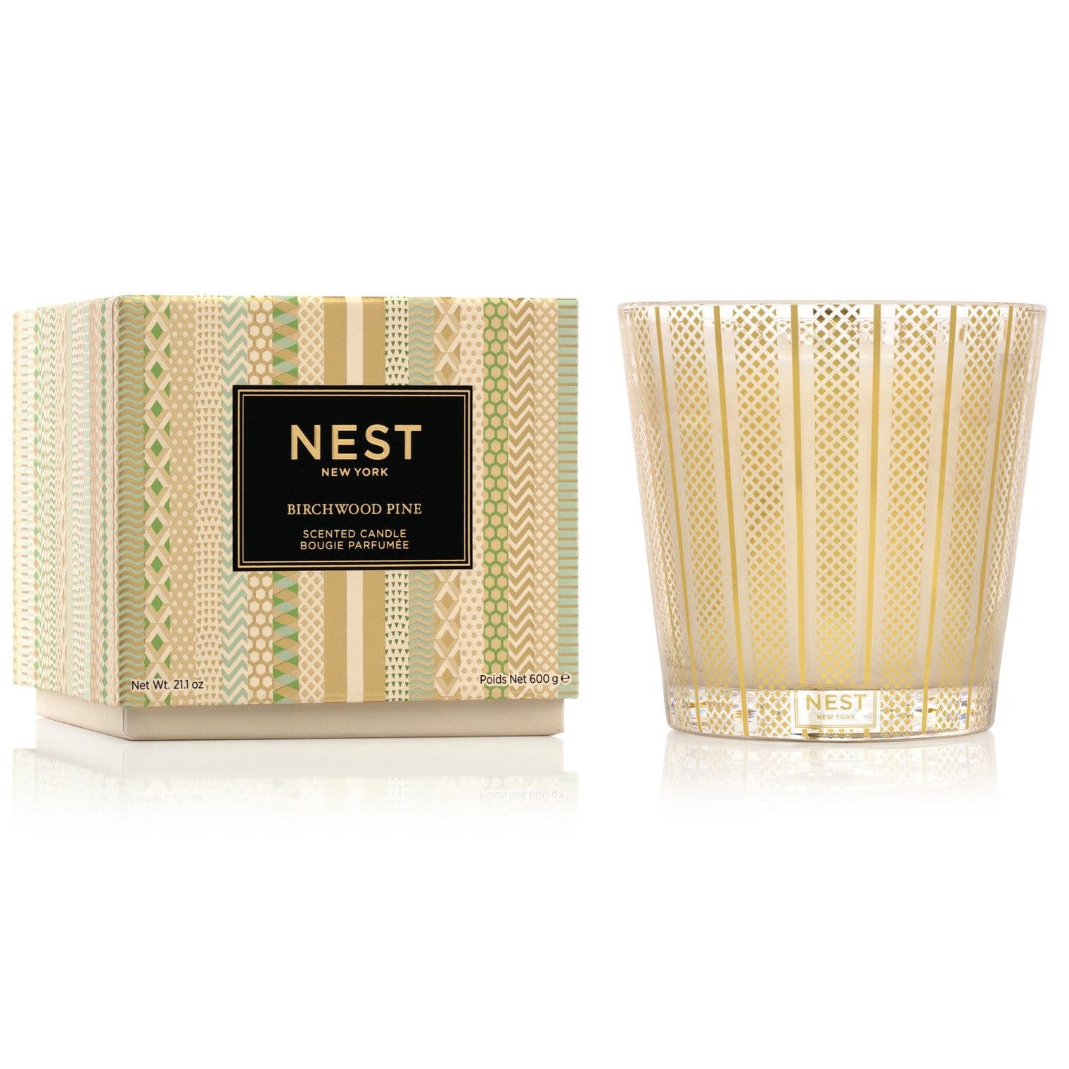 Nest Candle Birchwood Pine 3-Wick Candle