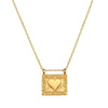 Satya Jewelry Necklace Heart Centered Gold Necklace