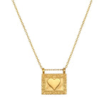 Satya Jewelry Necklace Heart Centered Gold Necklace