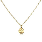 Satya Jewelry Necklace Mini Gold Lotus Necklace