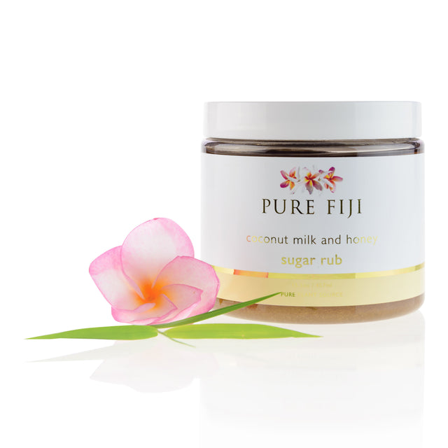 Pure Fiji Sugar Scrub Coconut Milk and Honey Coconut Sugar Scrub
