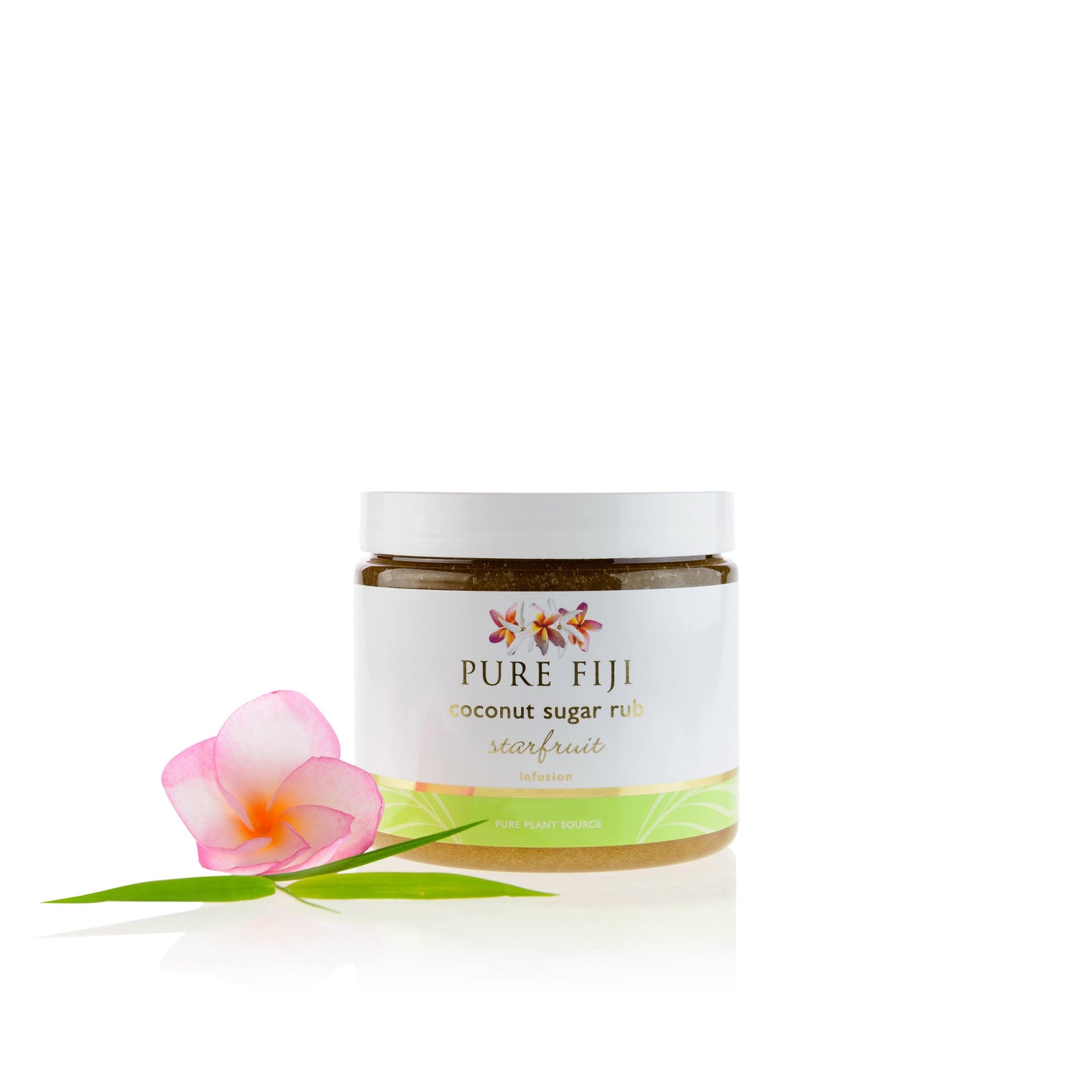 Pure Fiji Sugar Scrub Starfruit Mini Coconut Sugar Scrub 2 oz