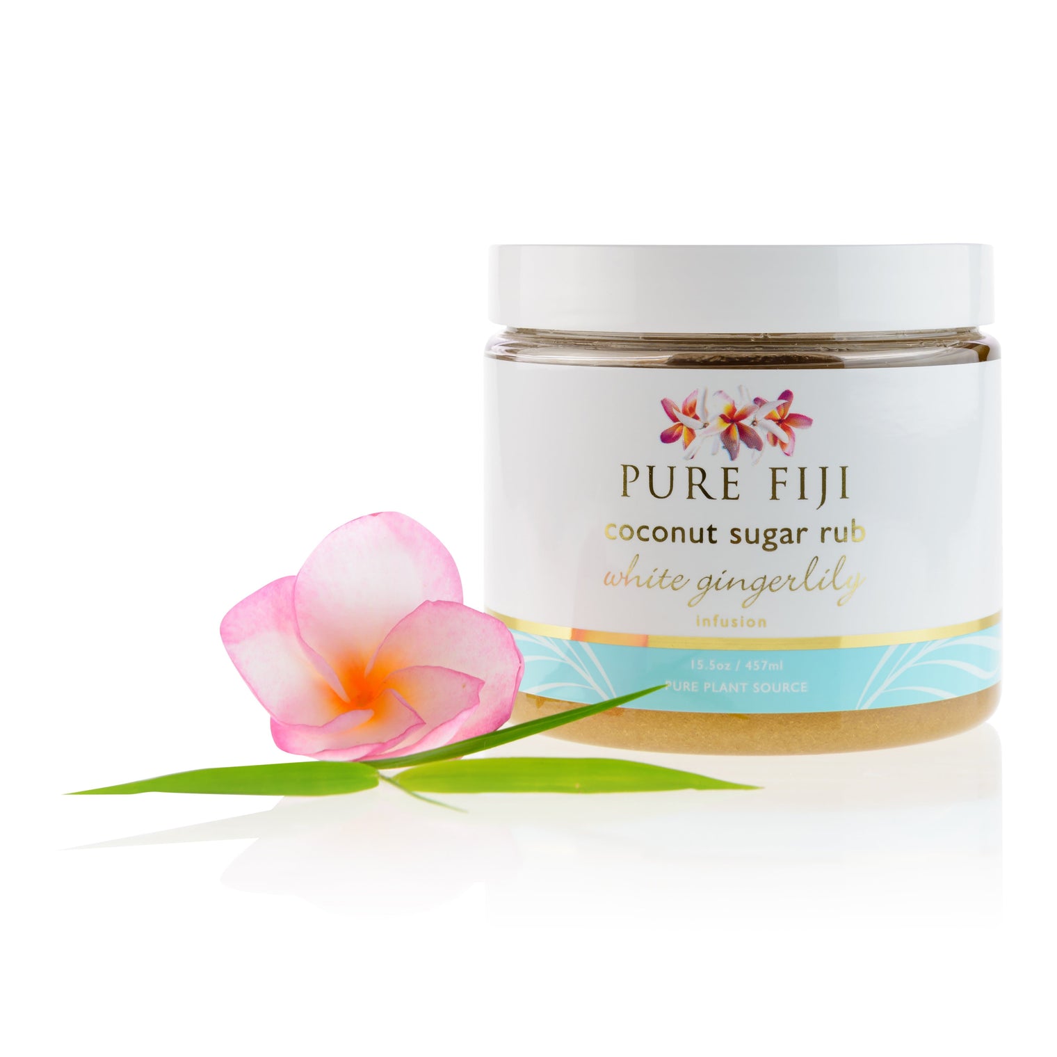 Pure Fiji Sugar Scrub White Gingerlily Coconut Sugar Scrub