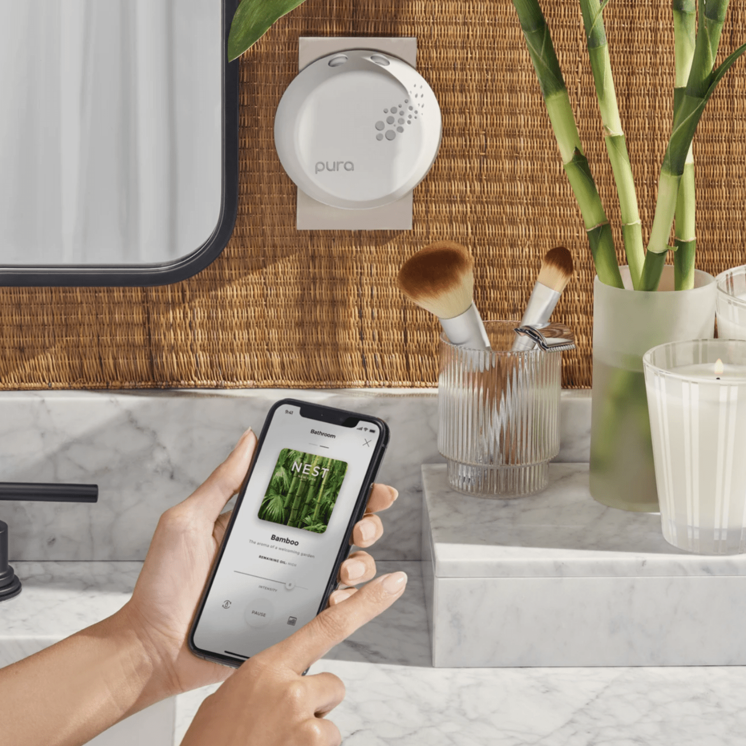 Nest Diffuser Pura Smart Home Fragrance Diffuser Set