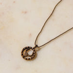 Eiluj Necklace Taurus Necklace Yellow Gold