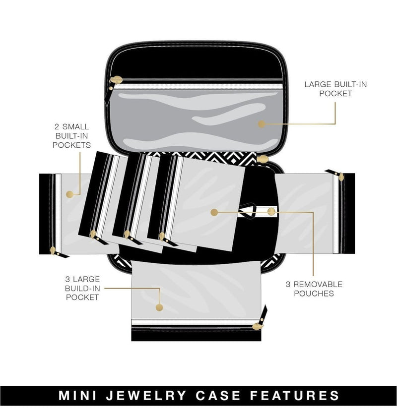 PurseN Beauty Case Mini Jewelry Case