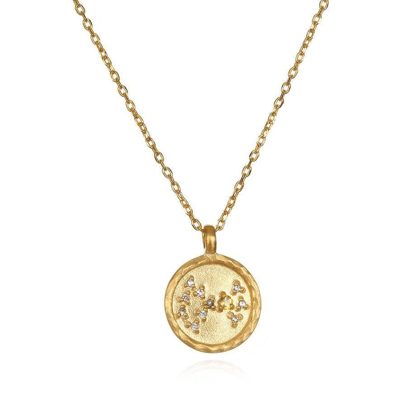 Satya Jewelry Necklace Scorpio Zodiac Gold Necklace