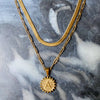 Ellison+Young Necklace Double Chain Initial Necklace