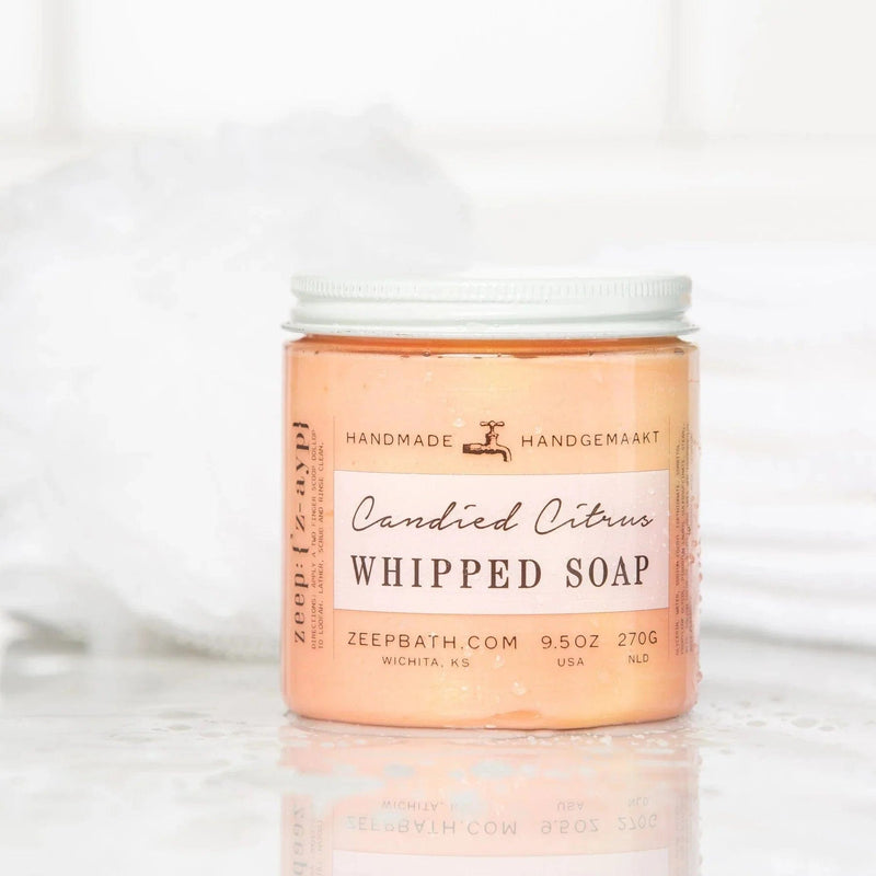 Zeep Whipped Soap Candied Citrus Whipped Soap