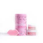 NCLA Beauty Lip Set Pink Champagne Lip Care Set + Lip Scrubber
